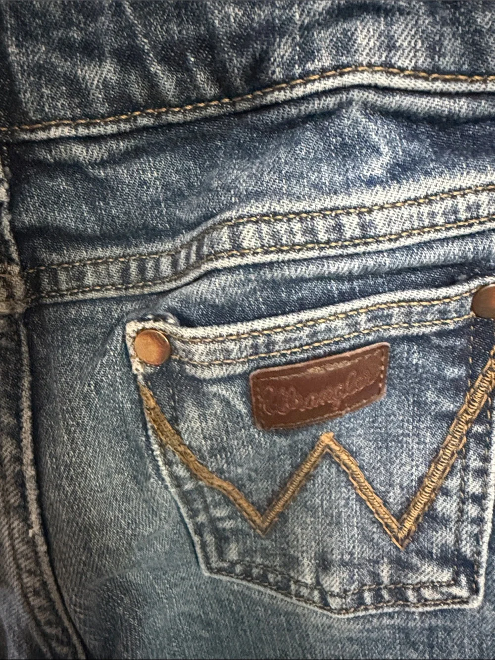 Kids Blue Straight-Leg Jeans - 7 REG